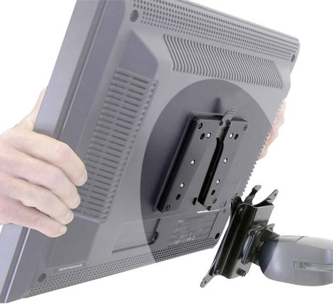 Ergotron LCD gyorszár Alkalmas sorozat: Univerzális Fekete 2. kép
