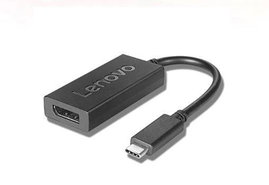 Lenovo 4X90Q93303 Átalakító [1x USB-C® dugó - 1x VGA alj] Fekete