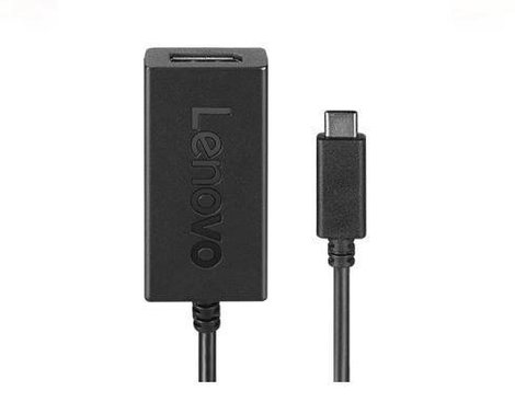 Lenovo 4X90Q93303 Átalakító [1x USB-C® dugó - 1x VGA alj] Fekete 2. kép