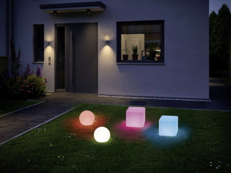 Paulmann Lichtobjekt Globe RGBW 94269 Világításrendszer, Plug & Shine ZigBee LED 2.8 W Melegfehér Fe 2. kép
