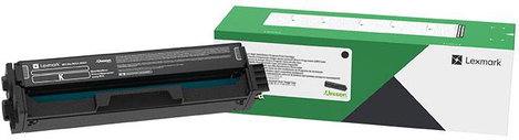 Lexmark Toner kazetta C3224 C3326 MC3224 MC3326 Eredeti Fekete 1500 oldal C3220K0