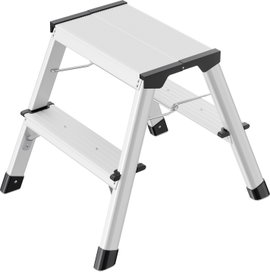 Hailo Klapptritt D60 StandardLine 4442-701 Alumínium Kettős összehajtható fellépő Összecsukható Munk