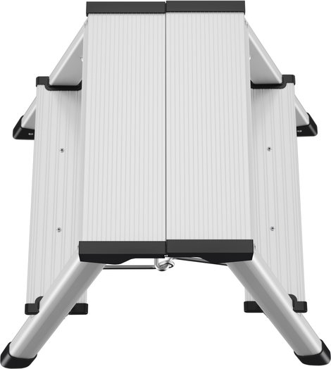 Hailo Klapptritt D60 StandardLine 4442-701 Alumínium Kettős összehajtható fellépő Összecsukható Munk 5. kép