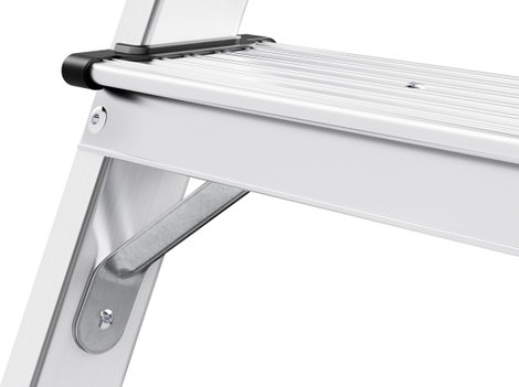 Hailo Klapptritt D60 StandardLine 4442-701 Alumínium Kettős összehajtható fellépő Összecsukható Munk 6. kép
