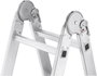 Hailo ProfiStep® combi 7412-037 Alumínium Többcélú létra Munkamagasság (max.): 4.35 m Ezüst 16.7 kg 3. bélyegkép