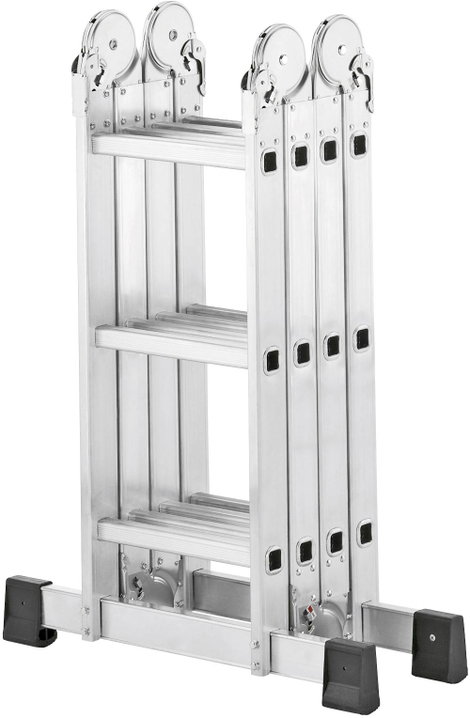 Hailo ProfiStep® combi 7412-037 Alumínium Többcélú létra Munkamagasság (max.): 4.35 m Ezüst 16.7 kg 7. kép