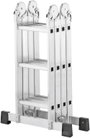 Hailo ProfiStep® combi 7412-037 Alumínium Többcélú létra Munkamagasság (max.): 4.35 m Ezüst 16.7 kg 7. bélyegkép