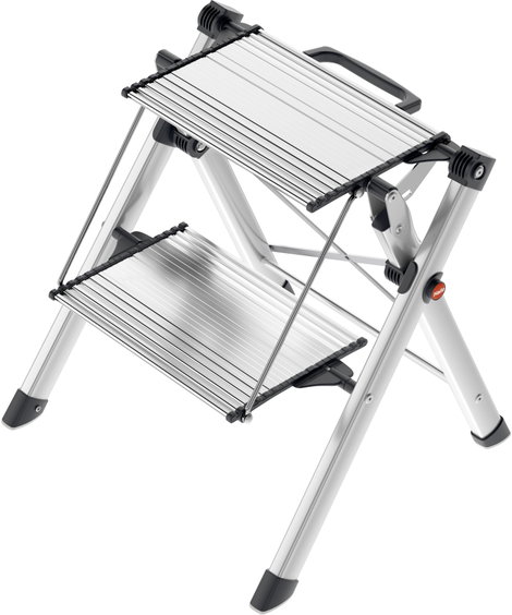 Hailo Klapptritt MK80 ComfortLine 4310-100 Alumínium Összehajtható fellépő Összecsukható Munkamagass