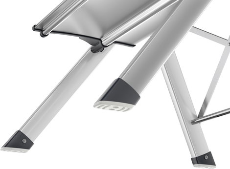 Hailo Klapptritt MK80 ComfortLine 4310-100 Alumínium Összehajtható fellépő Összecsukható Munkamagass 4. kép