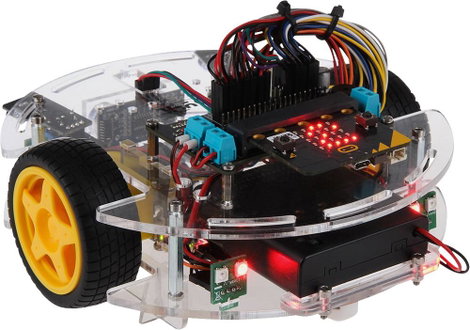 Robot építőkészlet Micro:Bit, Joy-it MB-Joy-Car 7. kép