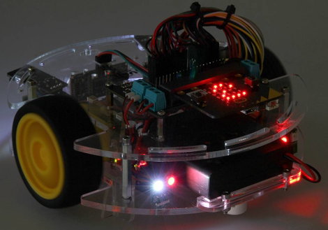 Robot építőkészlet Micro:Bit, Joy-it MB-Joy-Car 8. kép