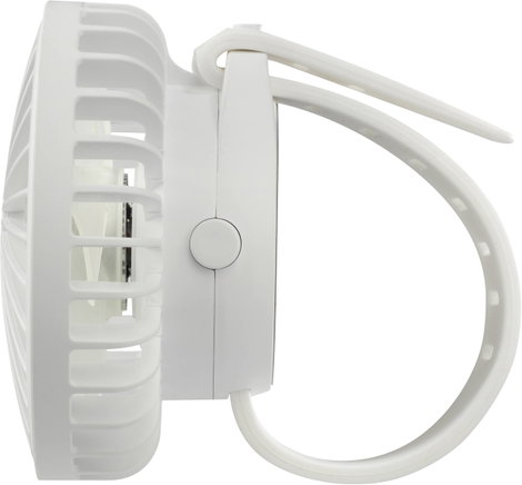 Akkus kézi ventilátor, fehér, Basetech BT-2345471 5. kép