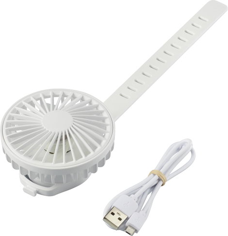 Akkus kézi ventilátor, fehér, Basetech BT-2345471 6. kép