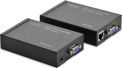 Digitus DS-53400 VGA Extender RJ45 hálózati kábelen keresztül 300 m