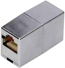 Digitus RJ45 Hálózat Átalakító CAT 5, CAT 5e [1x RJ45 alj - 1x RJ45 alj] Szürke