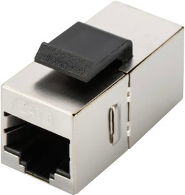 Digitus RJ45 Hálózat Átalakító CAT 5, CAT 5e, CAT 6 [1x RJ45 alj - 1x RJ45 alj] Szürke