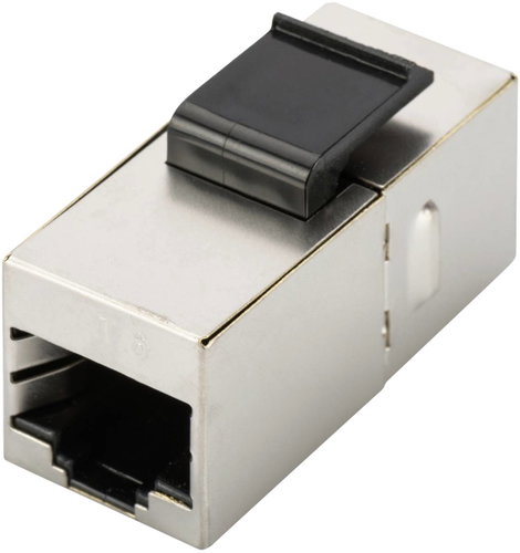 Digitus RJ45 Hálózat Átalakító CAT 5, CAT 5e, CAT 6 [1x RJ45 alj - 1x RJ45 alj] Szürke 2. kép