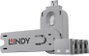 LINDY USB Port Lock + Key USB port zár 4 részes készlet Fehér 1 kulccsal bélyegkép