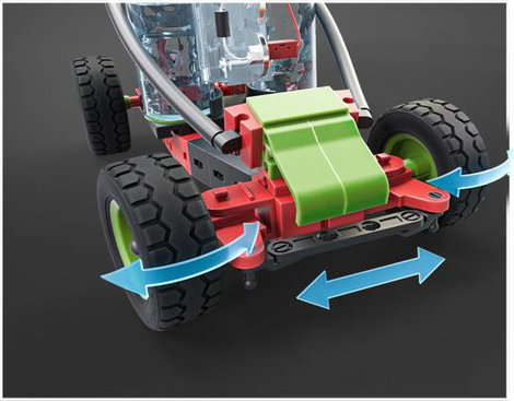 fischertechnik 559880 H2 Fuel Cell Car Autó 5. kép