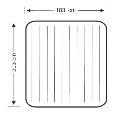 Intex 64755 Intex légágy DuraBeam Classic King 4. kép