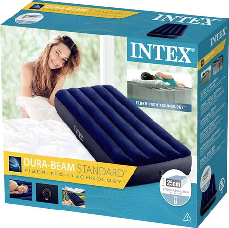 Intex 64756 DuraBeam Classic Cot-Size Felfújható ágy (H x Sz x Ma) 191 x 76 x 25 cm 4. kép