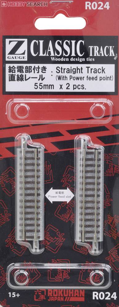 7297024 Z Rohukan sín Csatlakozósín, egyenes 55 mm 2 db 2. kép