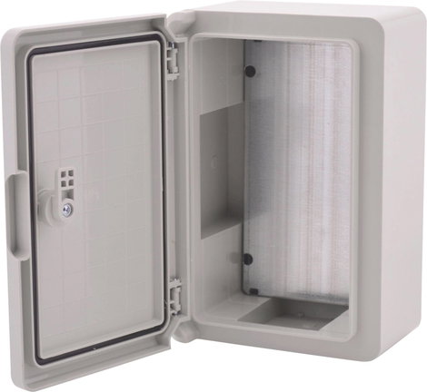 ABS kapcsolószekrény 200 x 300 x 130 mm, élénk szürke, Boxexpert BXPPABSG200300130-F01 5. kép