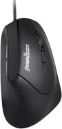 Perixx Vertikal Perimice-515 II Ergonomikus egér USB Optikai Fekete 6 Gombok 1600 dpi Ergonómikus bélyegkép