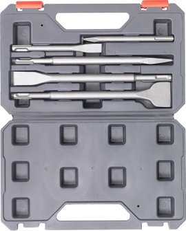 kwb 240285 #####40CR-Stahl Véső készlet 5 részes SDS-Plus 1 készlet