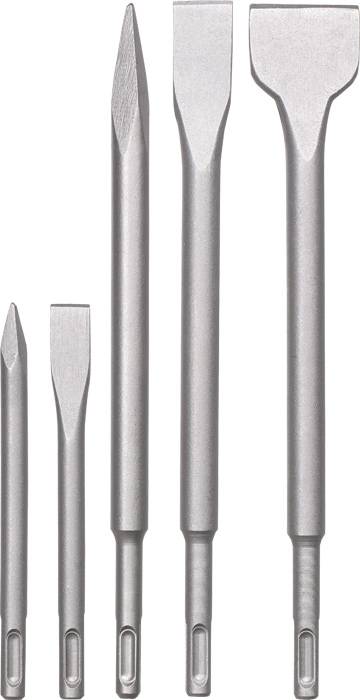 kwb 240285 #####40CR-Stahl Véső készlet 5 részes SDS-Plus 1 készlet 2. kép