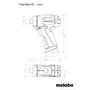 Metabo PowerMaxx BS Basic 600984000 Akkus fúrócsavarozó 12 V 2.0 Ah Lítiumion 2. akkuval, Töltővel 4. bélyegkép