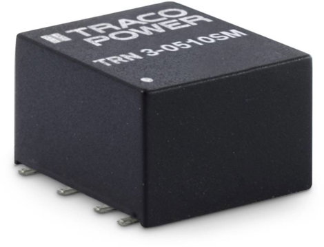 TracoPower TRN 3-2411SM DC/DC feszültségváltó, SMD 600 mA 3 W Kimenetek száma: 1 x Tartalom, tartalm