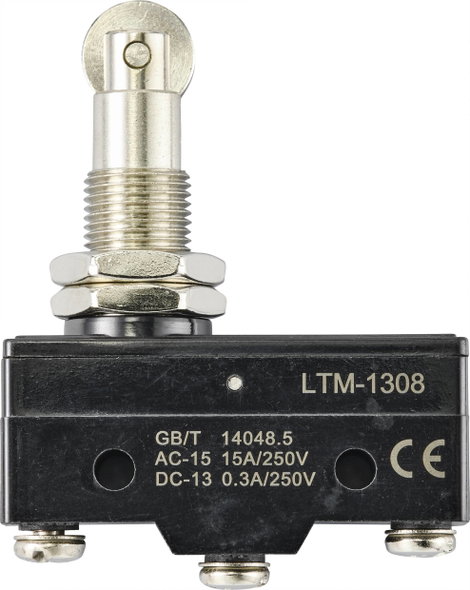 TRU COMPONENTS TC-9201360 Mikrokapcsoló 250 V/AC 15 A 1 x BE/(BE) Nyomó 1 db 2. kép