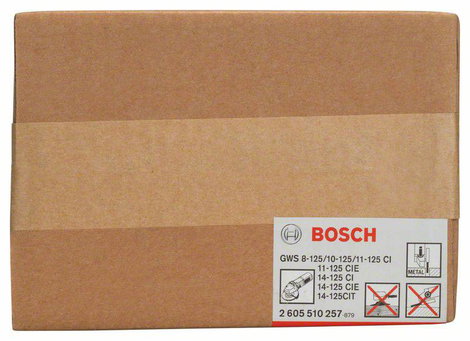 Védőburkolat takarólemezzel - 125 mm Bosch 2 605 510 257 Ø 125 mm 2. kép
