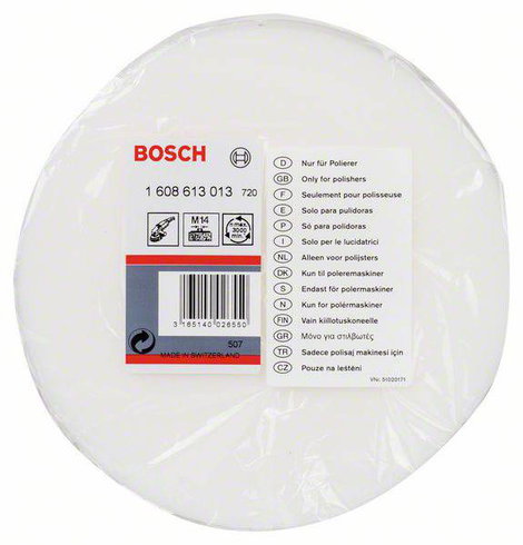 Bosch 1 608 613 013 Polírozó szivacs, M 14-es menettel - 160 mm Ø 160 mm 1 db 2. kép