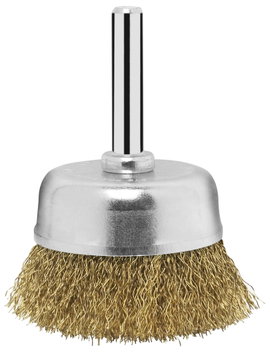 Bosch Accessories Kupakefe fúrókhoz - hullámos huzal, sárgaréz bevonatú, 50 mm átmérő = 50 mm Szár á