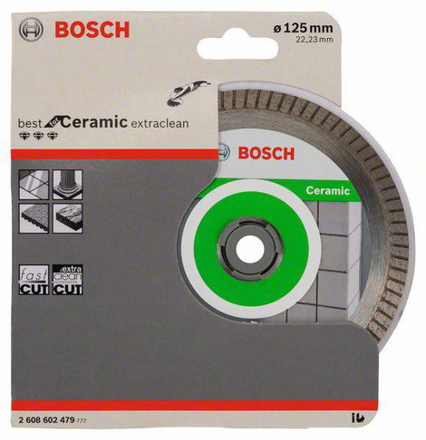 Bosch Accessories 2608602479 Bosch Gyémánt bevonatú vágótárcsa Ø 125 mm 1 db 2. kép