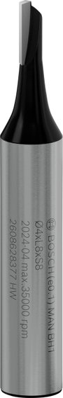 Bosch Accessories 2608628377 Horonymaró Keményfém Hossz 51 mm Átmérő 4 mm Szár átmérő 8 mm bélyegkép