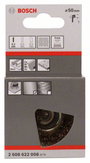 Bosch Fazékkefe, sárgaréz bevonatú - 50 mm, 0,2 mm Szár átmérő 6 mm 2 608 622 008 1 db 2. bélyegkép