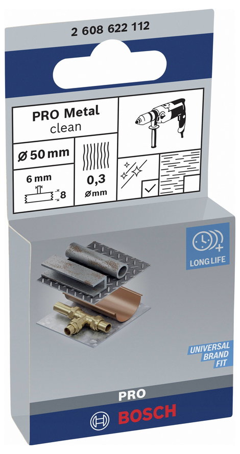 Bosch Accessories Korongkefe - 50 mm, 0,3 mm, 8 mm Szár átmérő 6 mm 2608622112 1 db 3. kép
