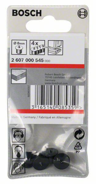 4 részes tipli átjelölőkészlet - 8 mm Bosch Accessories 2607000545 Ø 8 mm 2. kép