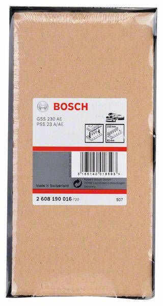 Lyukasztóeszköz - 93 x 230 mm, 8 Bosch Accessories 2608190016 2. kép