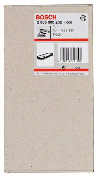 Csiszolólap - 185 x 93 mm Bosch 2 608 000 202 2. kép