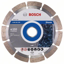 Bosch Accessories 2608602599 Bosch Power Tools Gyémánt bevonatú vágótárcsa Ø 150 mm 1 db