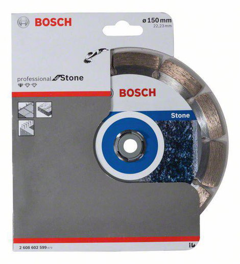 Bosch Accessories 2608602599 Bosch Power Tools Gyémánt bevonatú vágótárcsa Ø 150 mm 1 db 2. kép