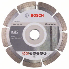Bosch Accessories 2608602198 Bosch Power Tools Gyémánt bevonatú vágótárcsa Ø 150 mm 1 db