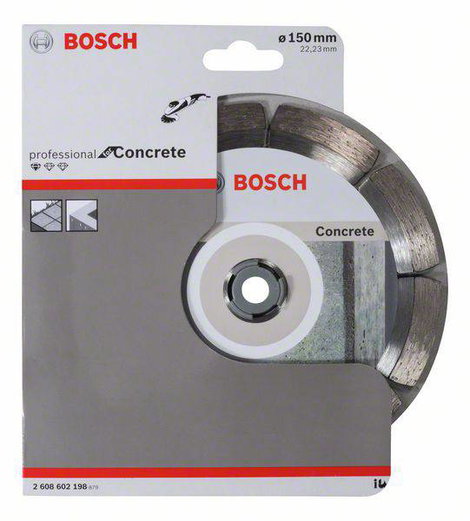 Bosch Accessories 2608602198 Bosch Power Tools Gyémánt bevonatú vágótárcsa Ø 150 mm 1 db 2. kép