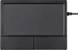 Perixx PERIPAD-504 Touchpad USB Fekete 2 Gombok Érintőképernyő