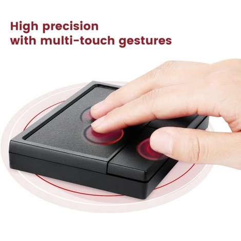 Perixx PERIPAD-504 Touchpad USB Fekete 2 Gombok Érintőképernyő 2. kép