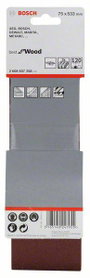 Bosch Accessories 2608607258 Csiszolószalag Szemcsézet (num) 120 (H x Sz) 533 mm x 75 mm 3 db 2. bélyegkép